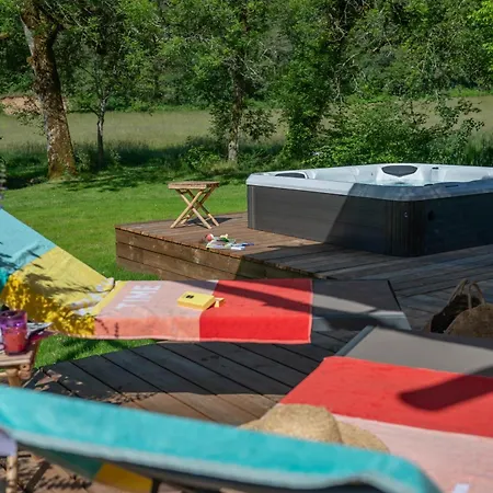 Tatil Evi Ancien Moulin Avec Jacuzzi Thonac